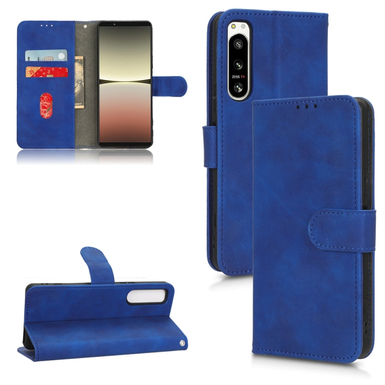 Custodia per telefono in pelle con vibrazione magnetica Skin Feel, For Samsung Galaxy A23e 5G / A23 5G / A23s JP Version, For Sony Xperia 5 IV
