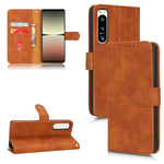 Custodia per telefono in pelle con vibrazione magnetica Skin Feel, For Samsung Galaxy A23e 5G / A23 5G / A23s JP Version, For Sony Xperia 5 IV