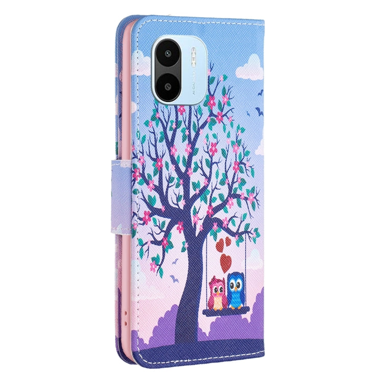 Custodia per cellulare in pelle con motivo a disegno colorato, For Xiaomi Redmi A1, For Samsung Galaxy A04 4G