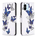 Custodia per cellulare in pelle con motivo a disegno colorato, For Xiaomi Redmi A1, For Samsung Galaxy A04 4G