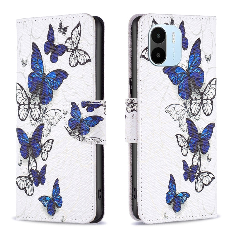 Custodia per cellulare in pelle con motivo a disegno colorato, For Xiaomi Redmi A1, For Samsung Galaxy A04 4G
