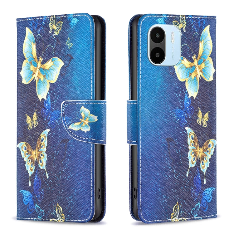 Custodia per cellulare in pelle con motivo a disegno colorato, For Xiaomi Redmi A1, For Samsung Galaxy A04 4G