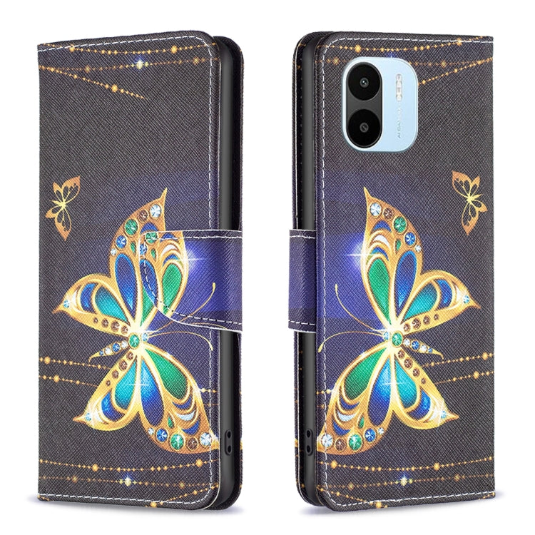 Custodia per cellulare in pelle con motivo a disegno colorato, For Xiaomi Redmi A1, For Samsung Galaxy A04 4G