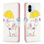 Custodia per cellulare in pelle con motivo a disegno colorato, For Xiaomi Redmi A1, For Samsung Galaxy A04 4G