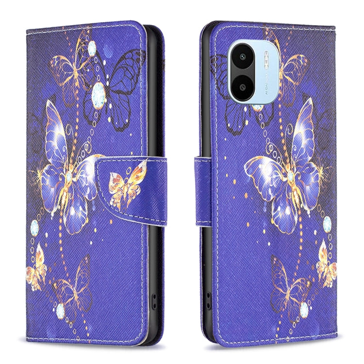 Custodia per cellulare in pelle con motivo a disegno colorato, For Xiaomi Redmi A1, For Samsung Galaxy A04 4G