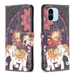 Custodia per cellulare in pelle con motivo a disegno colorato, For Xiaomi Redmi A1, For Samsung Galaxy A04 4G