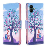 Custodia per cellulare in pelle con motivo a disegno colorato, For Xiaomi Redmi A1, For Samsung Galaxy A04 4G
