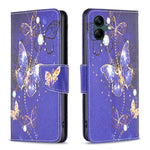 Custodia per cellulare in pelle con motivo a disegno colorato, For Xiaomi Redmi A1, For Samsung Galaxy A04 4G