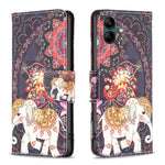 Custodia per cellulare in pelle con motivo a disegno colorato, For Xiaomi Redmi A1, For Samsung Galaxy A04 4G
