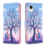 Custodia per cellulare in pelle con motivo a disegno colorato, For Samsung Galaxy A23e 5G