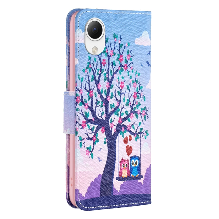 Custodia per cellulare in pelle con motivo a disegno colorato, For Samsung Galaxy A23e 5G