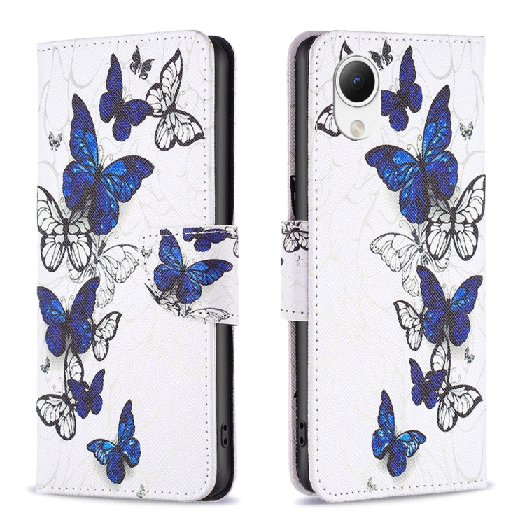 Custodia per cellulare in pelle con motivo a disegno colorato, For Samsung Galaxy A23e 5G
