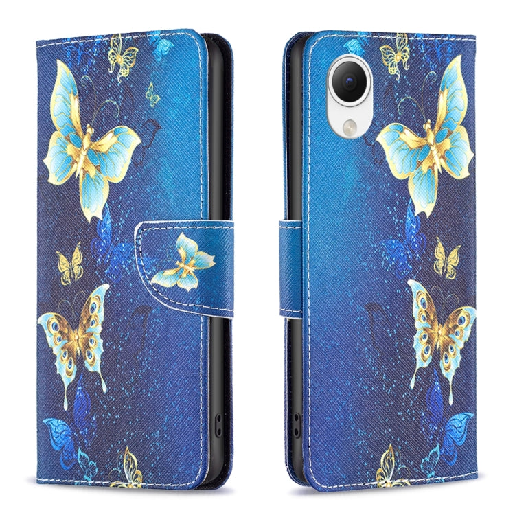 Custodia per cellulare in pelle con motivo a disegno colorato, For Samsung Galaxy A23e 5G