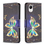 Custodia per cellulare in pelle con motivo a disegno colorato, For Samsung Galaxy A23e 5G