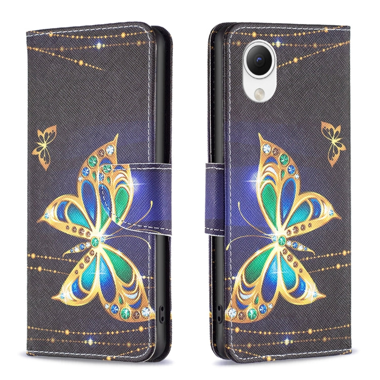 Custodia per cellulare in pelle con motivo a disegno colorato, For Samsung Galaxy A23e 5G