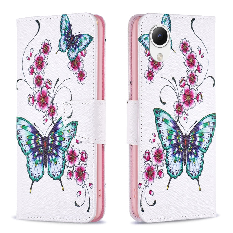 Custodia per cellulare in pelle con motivo a disegno colorato, For Samsung Galaxy A23e 5G