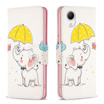 Custodia per cellulare in pelle con motivo a disegno colorato, For Samsung Galaxy A23e 5G