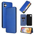 Custodia per telefono in pelle con trama in fibra di carbonio, For Oukitel C31, For vivo Y22s / Y35, For Cubot X50, For Samsung Galaxy A04 4G, For Sony Xperia 5 IV