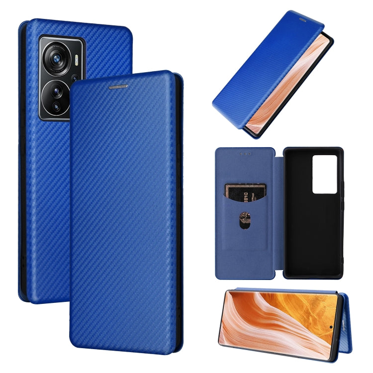 Custodia per telefono in pelle con trama in fibra di carbonio, For Realme 9i, For Xiaomi Poco C40, For Xiaomi Poco M5 4G, For ZTE Axon 40 Pro