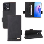 Custodia per cellulare in pelle con chiusura magnetica, For Sharp Aquos Sense7 Plus, For OPPO Reno8 5G, For OPPO Reno8 Pro 5G