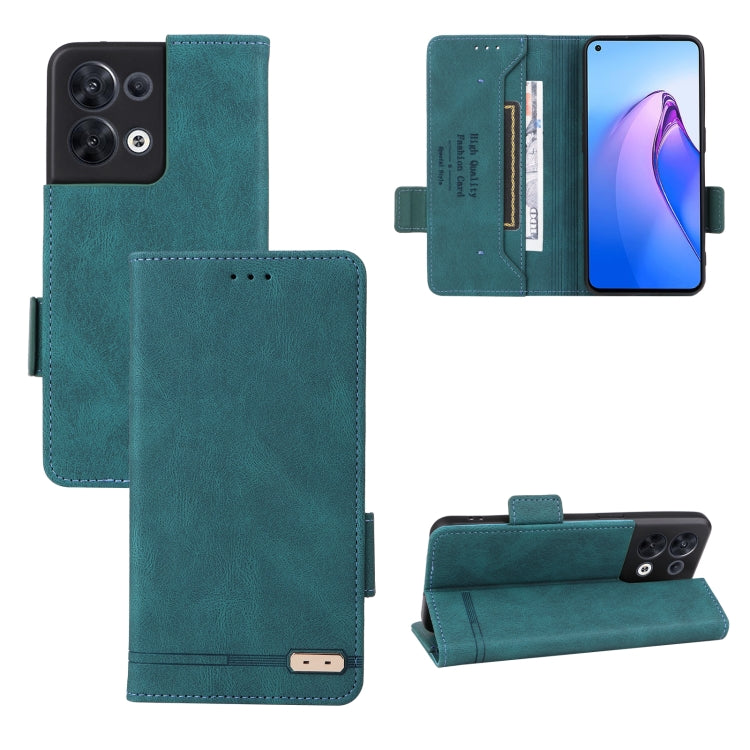 Custodia per cellulare in pelle con chiusura magnetica, For Sharp Aquos Sense7 Plus, For OPPO Reno8 5G, For OPPO Reno8 Pro 5G