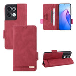 Custodia per cellulare in pelle con chiusura magnetica, For Sharp Aquos Sense7 Plus, For OPPO Reno8 5G, For OPPO Reno8 Pro 5G