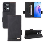 Custodia per cellulare in pelle con chiusura magnetica, For Sharp Aquos Sense7 Plus, For OPPO Reno8 5G, For OPPO Reno8 Pro 5G