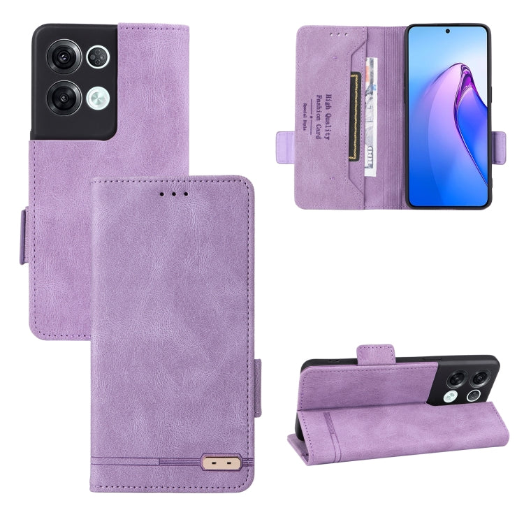 Custodia per cellulare in pelle con chiusura magnetica, For Sharp Aquos Sense7 Plus, For OPPO Reno8 5G, For OPPO Reno8 Pro 5G