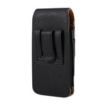 Marsupio in tessuto Oxford con trama in pelle bovina per cellulare, For 5.2 inch, For 6.1 inch, For 6.5 inch, For 6.7-6.9 inch, For 7.0 inch