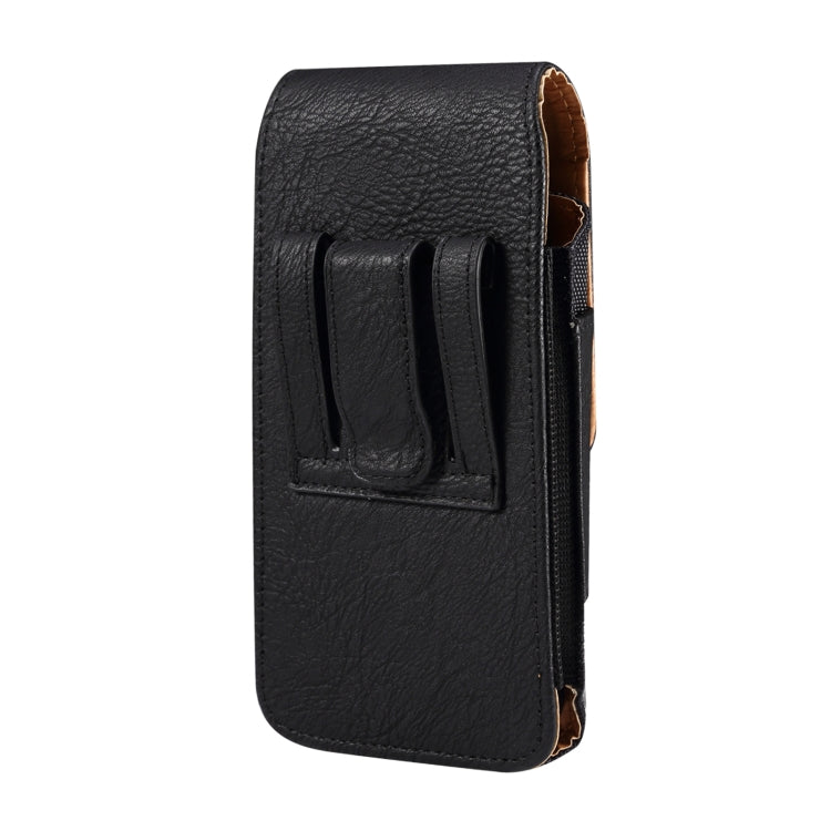 Marsupio in tessuto Oxford con trama in pelle bovina per cellulare, For 5.2 inch, For 6.1 inch, For 6.5 inch, For 6.7-6.9 inch, For 7.0 inch