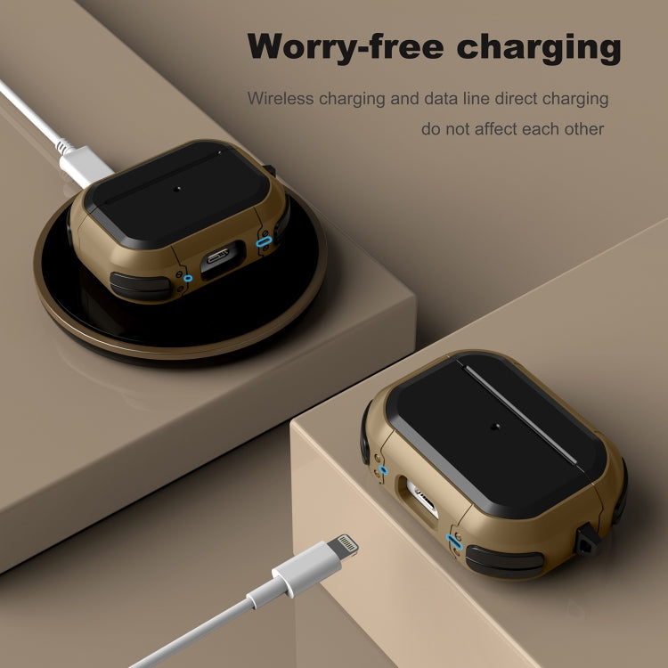 Auricolari wireless Custodia protettiva in TPU antiurto Thunder Mecha, For AirPods Pro 2
