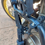 Per BMW R1250GS R1200 GS ADV Moto 22-25mm Anteriore Pieghevole Pedane Pedane Morsetti