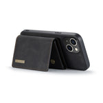 DG.MING M1 Series 3-Fold Multi Card Wallet custodia in pelle, For iPhone 14, For iPhone 14 Plus, For iPhone 14 Pro, For iPhone 14 Pro Max