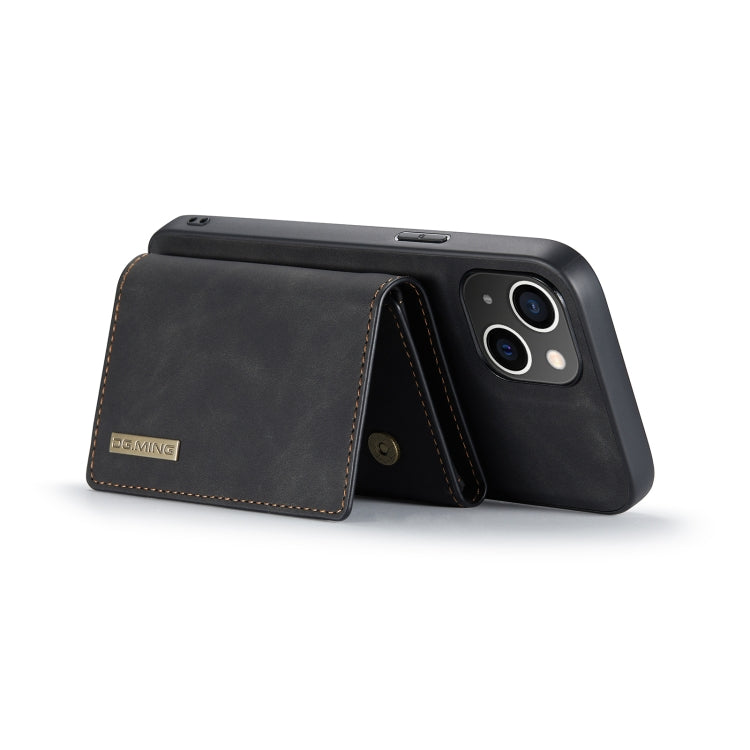 DG.MING M1 Series 3-Fold Multi Card Wallet custodia in pelle, For iPhone 14, For iPhone 14 Plus, For iPhone 14 Pro, For iPhone 14 Pro Max