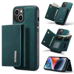 DG.MING M1 Series 3-Fold Multi Card Wallet custodia in pelle, For iPhone 14, For iPhone 14 Plus, For iPhone 14 Pro, For iPhone 14 Pro Max