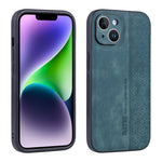 Custodia per telefono AZNS in pelle goffrata 3D, For iPhone 14, For iPhone 14 Plus, For iPhone 13, For Samsung Galaxy A33 5G