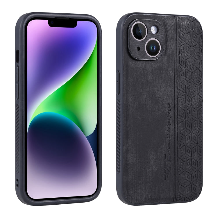 Custodia per telefono AZNS in pelle goffrata 3D, For iPhone 14, For iPhone 14 Plus, For iPhone 13, For Samsung Galaxy A33 5G
