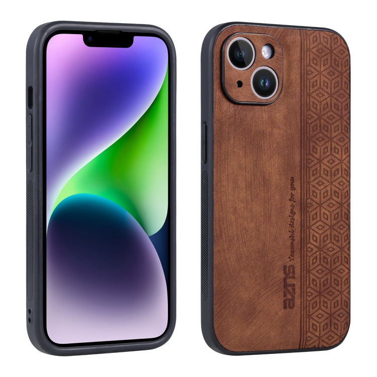 Custodia per telefono AZNS in pelle goffrata 3D, For iPhone 14, For iPhone 14 Plus, For iPhone 13, For Samsung Galaxy A33 5G