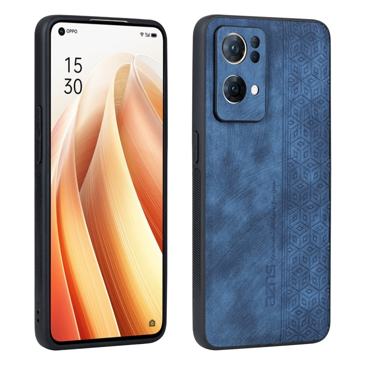 Custodia per telefono AZNS in pelle goffrata 3D, For OPPO Reno7 Pro 5G, For OPPO Reno7 SE 5G, For OPPO K10 5G, For OPPO A57 5G / A77 5G / Realme Q5i / V23