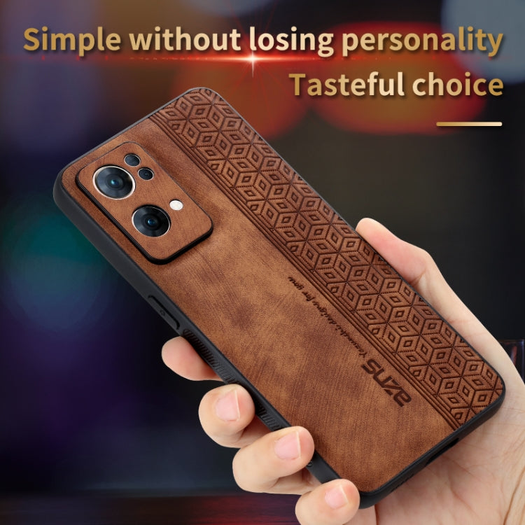 Custodia per telefono AZNS in pelle goffrata 3D, For OPPO Reno7 Pro 5G, For OPPO Reno7 SE 5G, For OPPO K10 5G, For OPPO A57 5G / A77 5G / Realme Q5i / V23