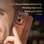 Custodia per telefono AZNS in pelle goffrata 3D, For OPPO Reno7 Pro 5G, For OPPO Reno7 SE 5G, For OPPO K10 5G, For OPPO A57 5G / A77 5G / Realme Q5i / V23