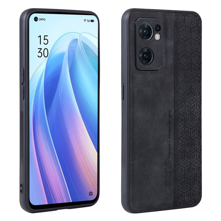 Custodia per telefono AZNS in pelle goffrata 3D, For OPPO Reno7 Pro 5G, For OPPO Reno7 SE 5G, For OPPO K10 5G, For OPPO A57 5G / A77 5G / Realme Q5i / V23
