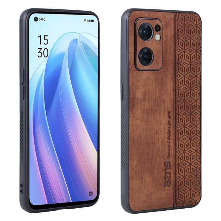 Custodia per telefono AZNS in pelle goffrata 3D, For OPPO Reno7 Pro 5G, For OPPO Reno7 SE 5G, For OPPO K10 5G, For OPPO A57 5G / A77 5G / Realme Q5i / V23