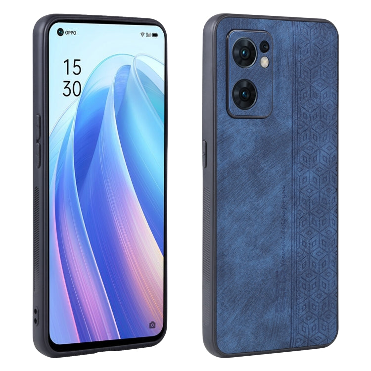 Custodia per telefono AZNS in pelle goffrata 3D, For OPPO Reno7 Pro 5G, For OPPO Reno7 SE 5G, For OPPO K10 5G, For OPPO A57 5G / A77 5G / Realme Q5i / V23