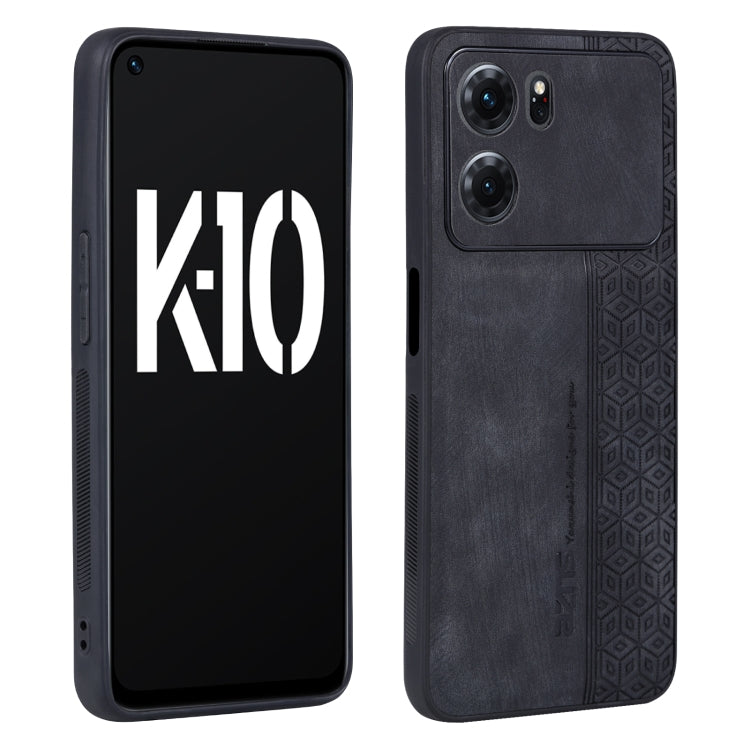 Custodia per telefono AZNS in pelle goffrata 3D, For OPPO Reno7 Pro 5G, For OPPO Reno7 SE 5G, For OPPO K10 5G, For OPPO A57 5G / A77 5G / Realme Q5i / V23
