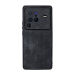 Custodia per telefono AZNS in pelle goffrata 3D, For vivo X80 Pro