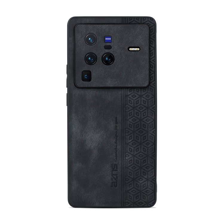 Custodia per telefono AZNS in pelle goffrata 3D, For vivo X80 Pro