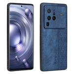 Custodia per telefono AZNS in pelle goffrata 3D, For vivo X80 Pro