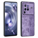 Custodia per telefono AZNS in pelle goffrata 3D, For vivo X80 Pro