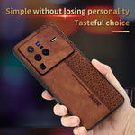 Custodia per telefono AZNS in pelle goffrata 3D, For vivo X80 Pro